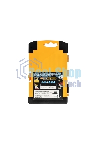 Набор сверл по металлу Denzel 1-10 мм, Р6М5К8-TiN, Golden Tip, 10 шт 723005