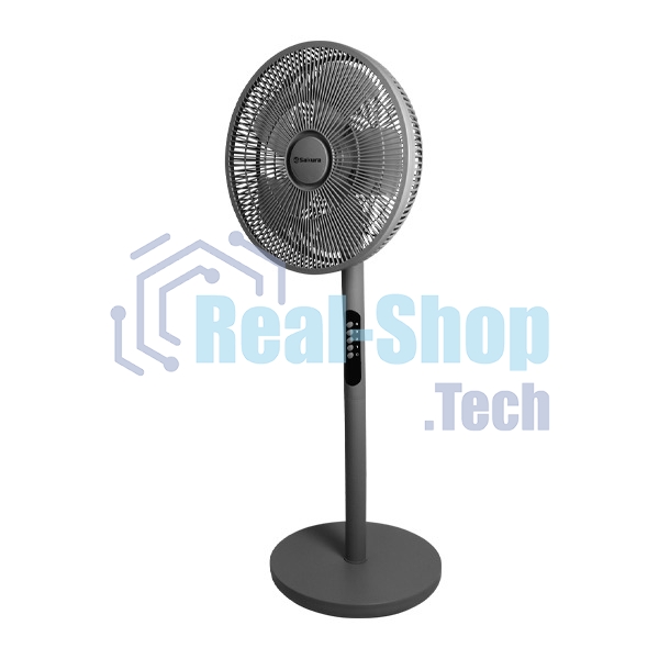 Вентилятор 2в1 напольный-настольный Sakura SA-20G серый