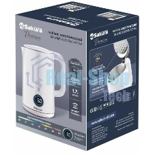 Чайник электрический Sakura SA-2185DW Premium (1.7) дисплей, бел д