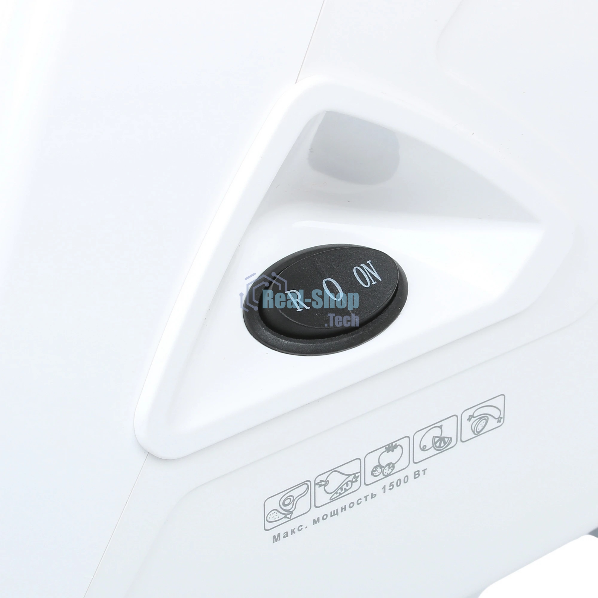 Мясорубка электрическая Аксион М35.03 белый, 1500 Вт, 1.7 кг/мин, реверс, защита от перегрузки, насадки - 4