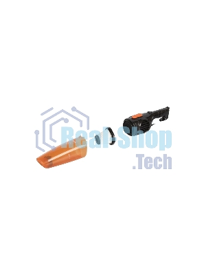 Пылесос вертикальный Endever SkyClean VC-277 темно-серый/оранжевый, питание от сети, 130 Вт, уборка сухая, пылесборник 1.2 л
