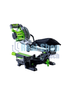 Торцовочная пила Greenworks GD24MS216 24V, бесщеточная, с протяжкой, без АКБ и ЗУ [1501707]