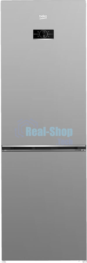 Холодильник Beko B3RCNK362HS серебристый двухкамерный 220/100л морозилка снизу, Total No Frost