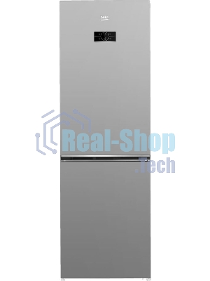 Холодильник Beko B3RCNK362HS серебристый двухкамерный 220/100л морозилка снизу, Total No Frost