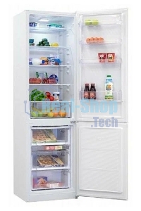 Холодильник Nordfrost NRB 154 W белый матовый двухкамерный 238/115 л морозилка снизу, капельная система