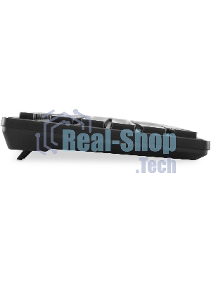 Комплект клавиатура+мышь Oklick S255W беспроводной, USB, 1200 DPI, чёрный