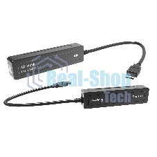 Конвертер Infobit [iTrans DU-TR-22A] (приемник/передатчик) Dante - USB Аудио 2 -канальный, порт USB A.1xRJ45(Dante). Питание PoE.