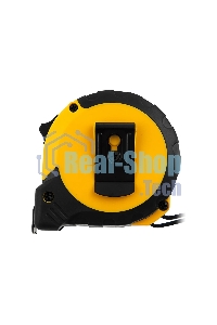 Рулетка 5м х 19мм, двухкомп. корпус, кнопка-пауза Denzel