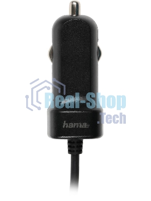 Автомобильное зарядное устройство Hama H-173618 3A PD универсальное черный
