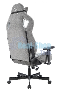 Кресло игровое Knight Outrider серый Light-19 крестов. металл