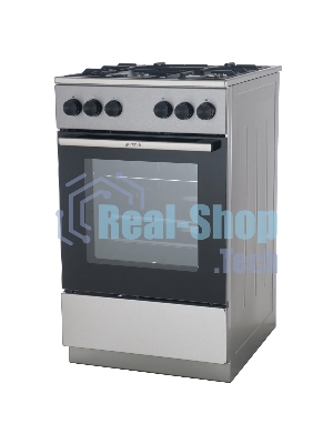 Плита газовая Gorenje GG5A11XF нержавеющая сталь, конфорок 4 шт, духовка 70 л, 85 см x 50 см x 59.4 см