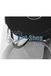 Чайник электрический Midea MK-8019, мощность 2200 Вт, объем 1.7 л, цифровой дисплей, регулировка температуры нагрева, 6 режимов нагрева, поддержание температуры, подсветка