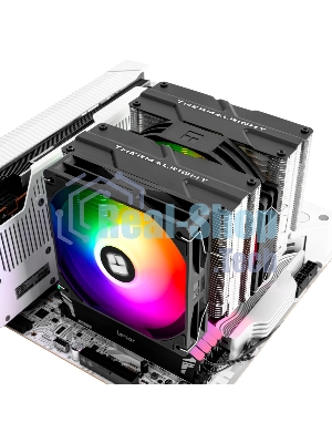Устройство охлаждения (кулер) Thermalright Peerless Assassin 140 SE ARGB Soc-AM5/AM4/1200/1700/1851 черный 4-pin 19-25.6dB Al+Cu 1000gr Ret (PA140-SE-ARGB)