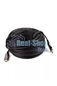 Активный оптический кабель HDMI 19M/M,ver. 2.0, 4K@60 Hz 40m VCOM