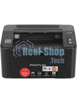 Принтер лазерный Pantum P2500NW, A4, ч/б, печ. до 22 стр/мин., 1200 x 1200 dpi, USB, RJ-45, Wi-Fi, Air Print