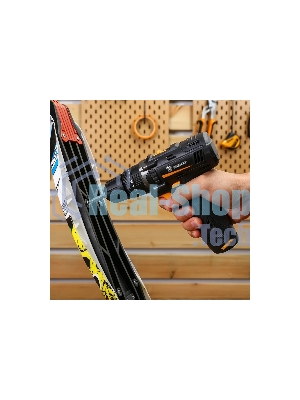 Дрель-шуруповерт Deko GCD12DU, 12 В, 2 Ач, 32 Нм, щеточный, ударный