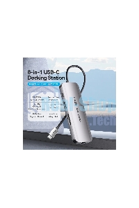 Мультифункциональный хаб Vention USB Type C 8 в 1