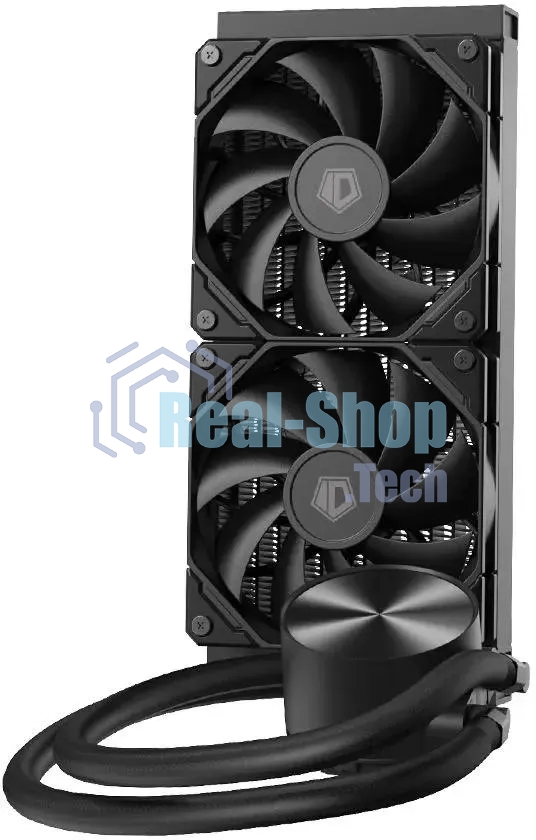 Система жидкостного охлаждения ID-Cooling FX240 PRO черный 120мм алюминий+медь 1800rpm 35.2db 4-pin 300W