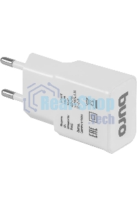 Сетевое зарядное устройство Buro TJ-159w 2.1A универсальное белый