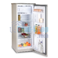 Холодильник Бирюса M410 металлик однокамерный 153/27л морозилка сверху