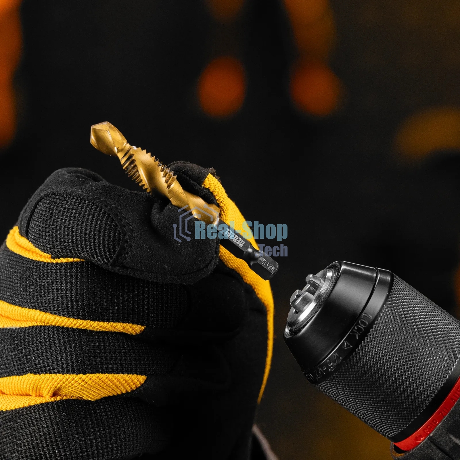 Сверло-метчик Denzel М10 х 1,5 мм, Р6М5