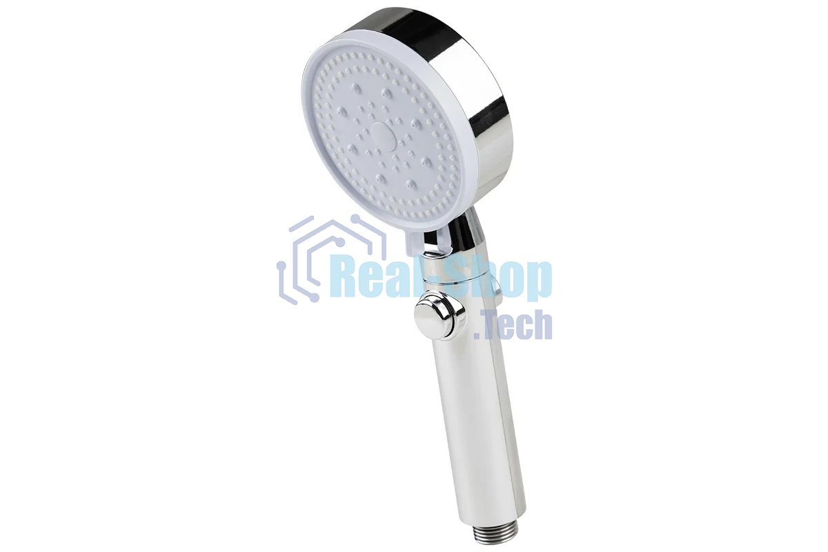 Лейка для душа массажная РЫЖИЙ КОТ SHM-901, 90 мм (5 режимов) (106894)