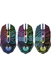 Мышь проводная Defender Dark Agent GM-590L черный, 12800 dpi, USB, кнопки - 6