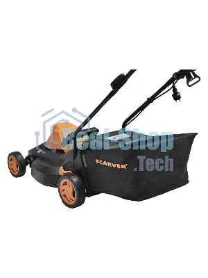 Газонокосилка электрическая Carver LME-1437, от сети, 1400 Вт