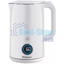 Чайник электрический Sakura SA-2185DW Premium (1.7) дисплей, бел д