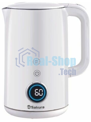 Чайник электрический Sakura SA-2185DW Premium (1.7) дисплей, бел д