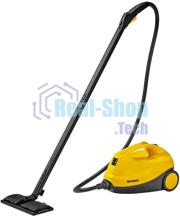 Пароочиститель Endever Odyssey Q-806 желтый/черный, напольный, 2200 Вт, 4,5 бар, 55 г/мин, 1600 мл