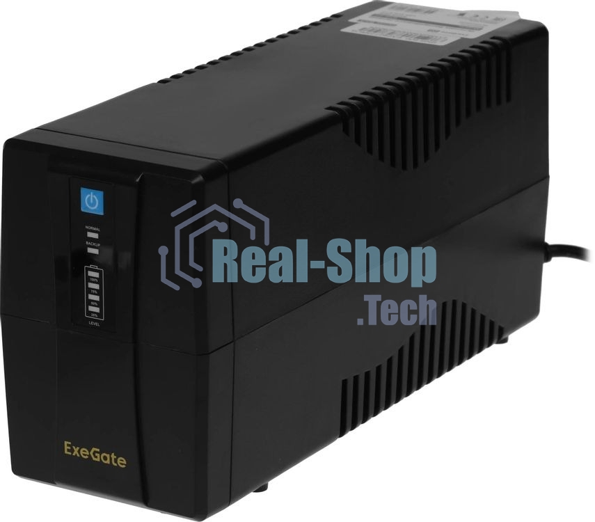 Источник бесперебойного питания ExeGate Power Back BNB-800.LED.AVR.4C13 / 800 ВА / 480 Вт / 4 x IEC 320 C13