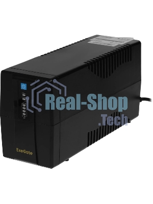 Источник бесперебойного питания ExeGate Power Back BNB-800.LED.AVR.4C13 / 800 ВА / 480 Вт / 4 x IEC 320 C13