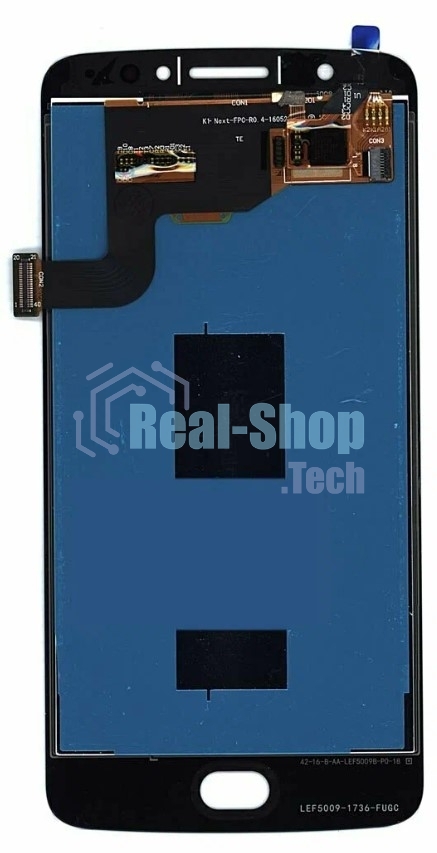 Дисплей для Motorola E4, черный