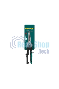 Ножницы по металлу KRAFTOOL 2328-SL Alligatorпрямые удлиненные, Cr-Mo, 290 мм