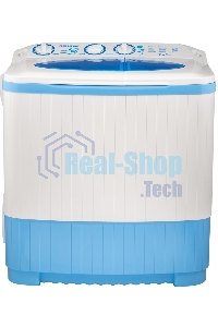 Стиральная машина Renova WS-70P/РЕТ белый/голубой, загрузка вертикальная 5.5 кг, 1350 об/мин, класс: D