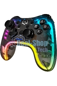 Геймпад Sven GC-5050 черный Bluetooth Беспроводной виброотдача обратная связь (в компл.:держатель для смартфона/кабель USB) (SV-016029)