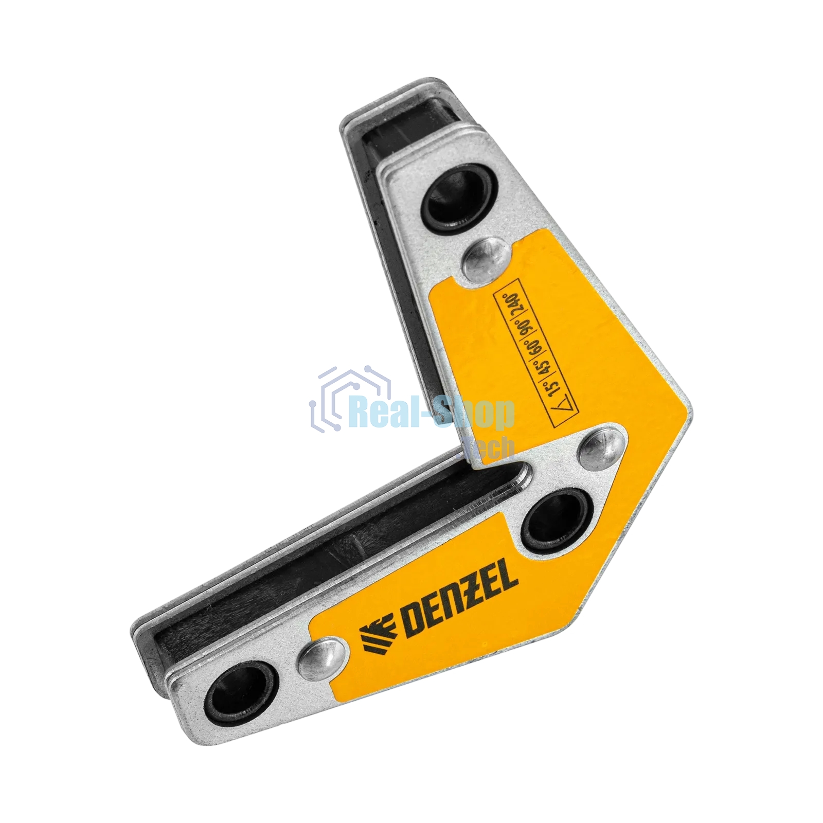 Фиксатор магнитный Denzel для сварочных работ усилие 20 LB, 30х45х60х75х90х135 град.
