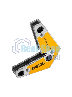 Фиксатор магнитный Denzel для сварочных работ усилие 20 LB, 30х45х60х75х90х135 град.