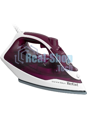 Утюг Tefal FV2835E0 фиолетовый/белый, 2400 Вт, 35 г/мин, 160 г/мин, 270 мл