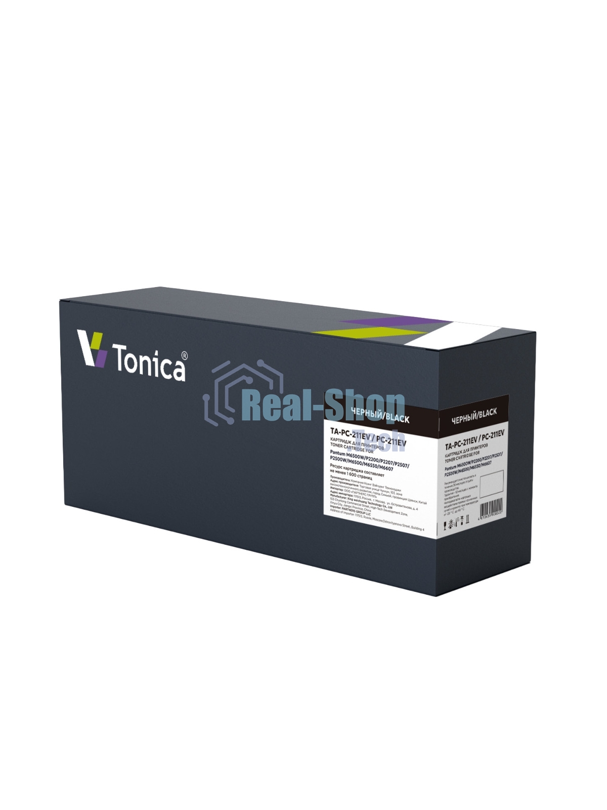 Картридж лазерный Tonica TA-PC-211EV PC-211EV черный (1600стр.) для Pantum M6500W/P2200/P2207/P2507
