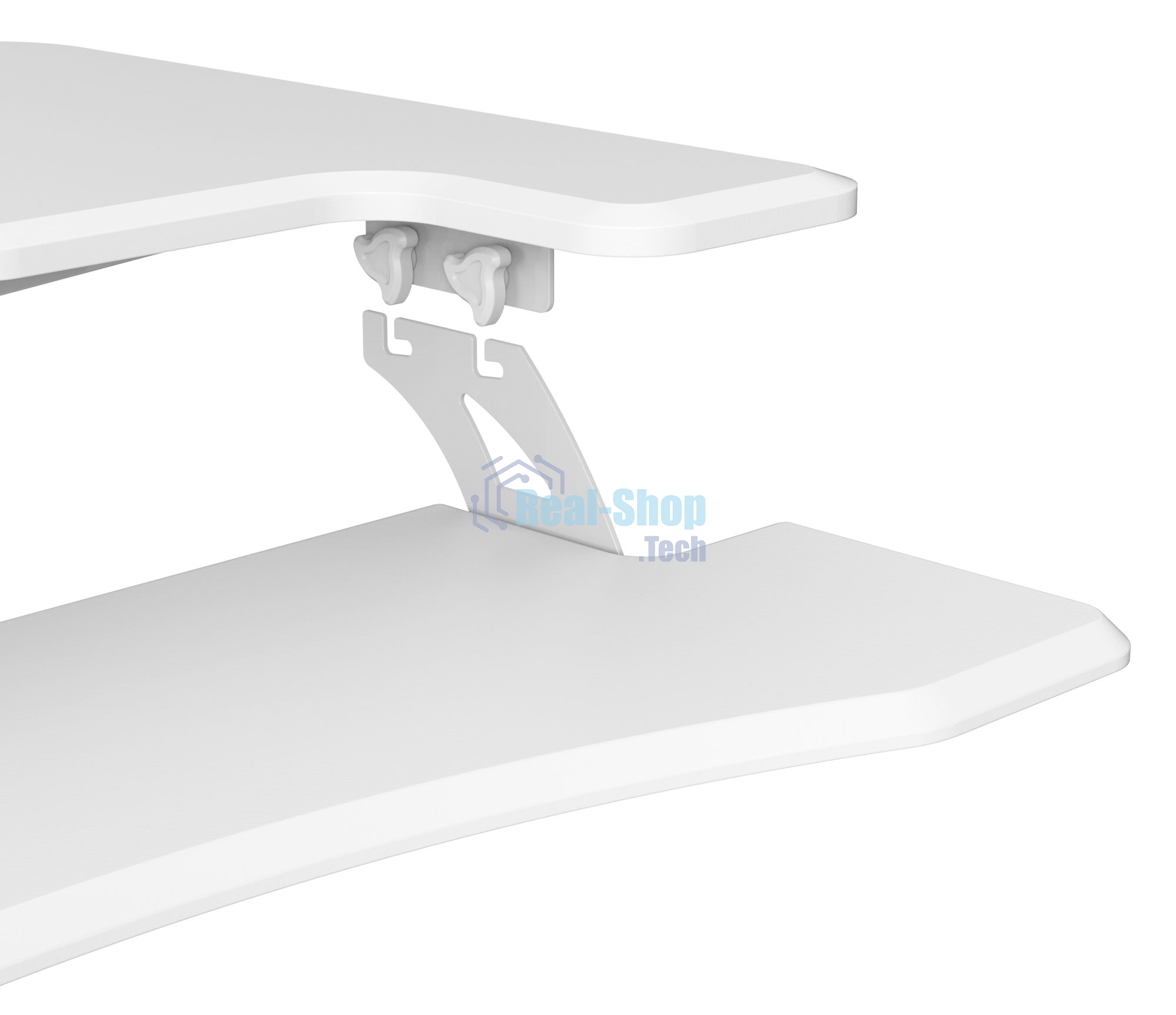 Стол для ноутбука Cactus VM-FDE103 столешница МДФ белый 91.5x56x123см (CS-FDE103WWT)