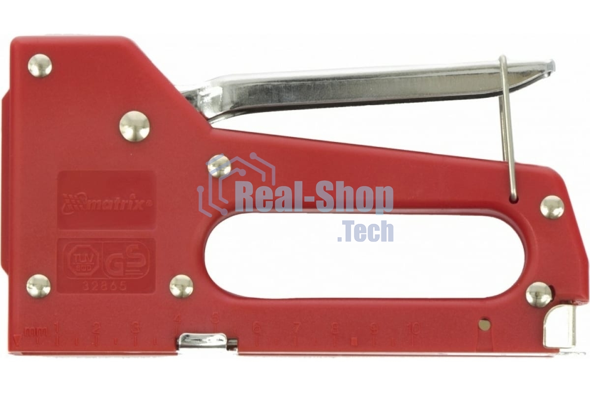 Степлер мебельный Matrix пластиковый, тип скобы 53, 6-8 мм