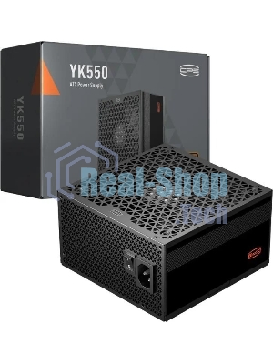 Блок питания PcCooler P5-YK550-B1F ATX 550W 80 PLUS Bronze, (20+4pin) APFC 135мм fan 6xSATA Cab Manag RTL