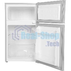 Холодильник Hyundai CT10051H серебристый двухкамерный 59/25л морозилка сверху