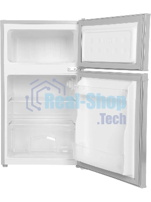 Холодильник Hyundai CT10051H серебристый двухкамерный 59/25л морозилка сверху