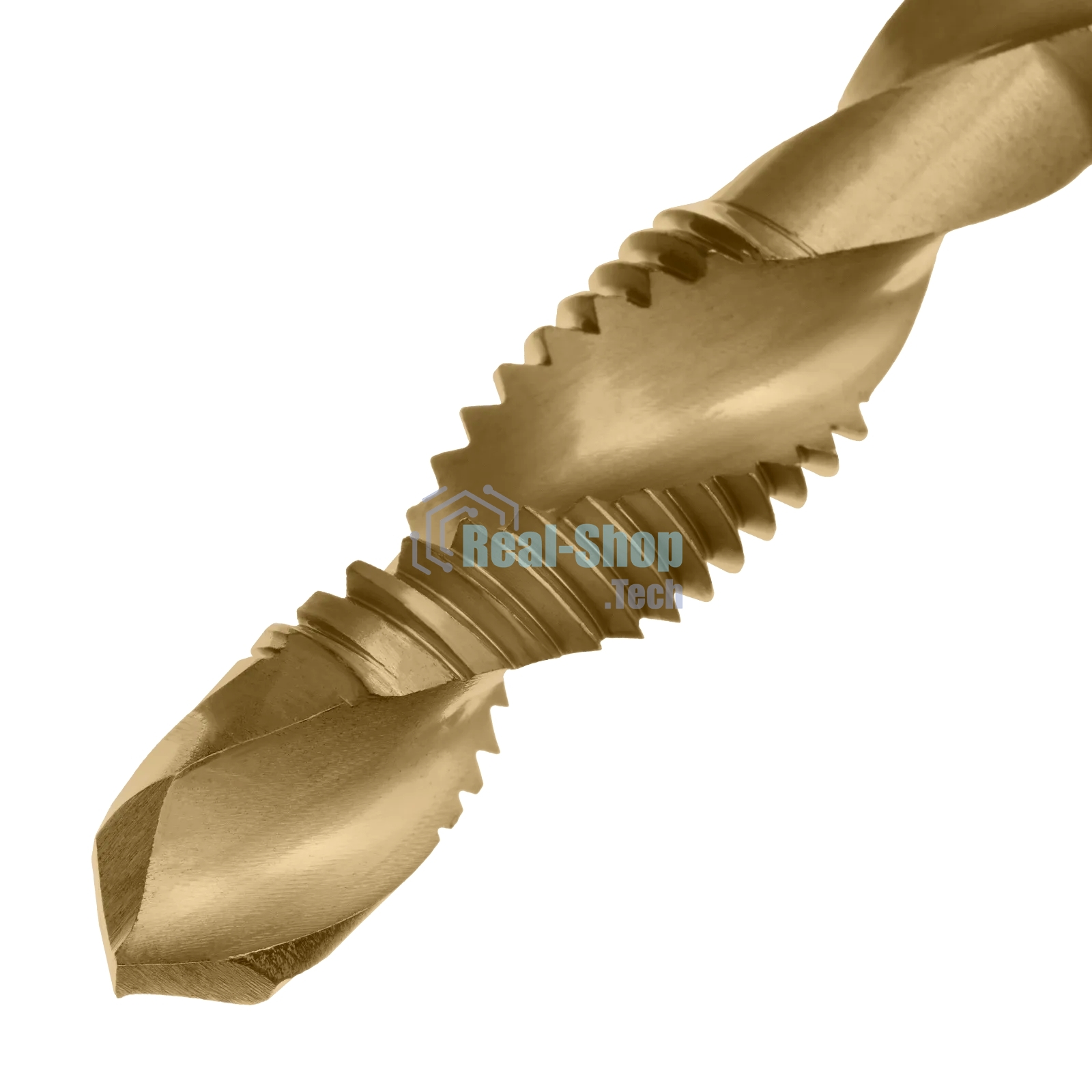 Сверло-метчик Denzel М10 х 1,5 мм, Р6М5