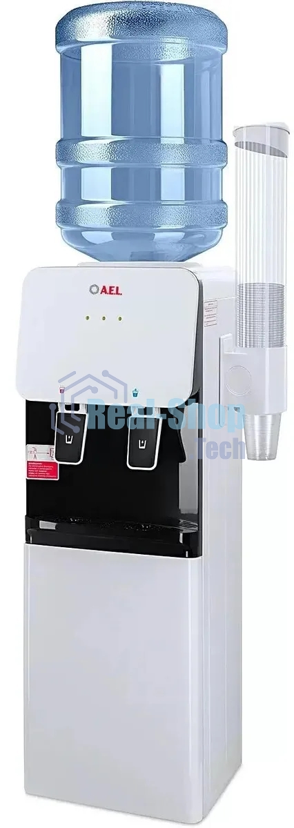 Кулер AEL LD-AEL-85c напольный электронный белый/черный