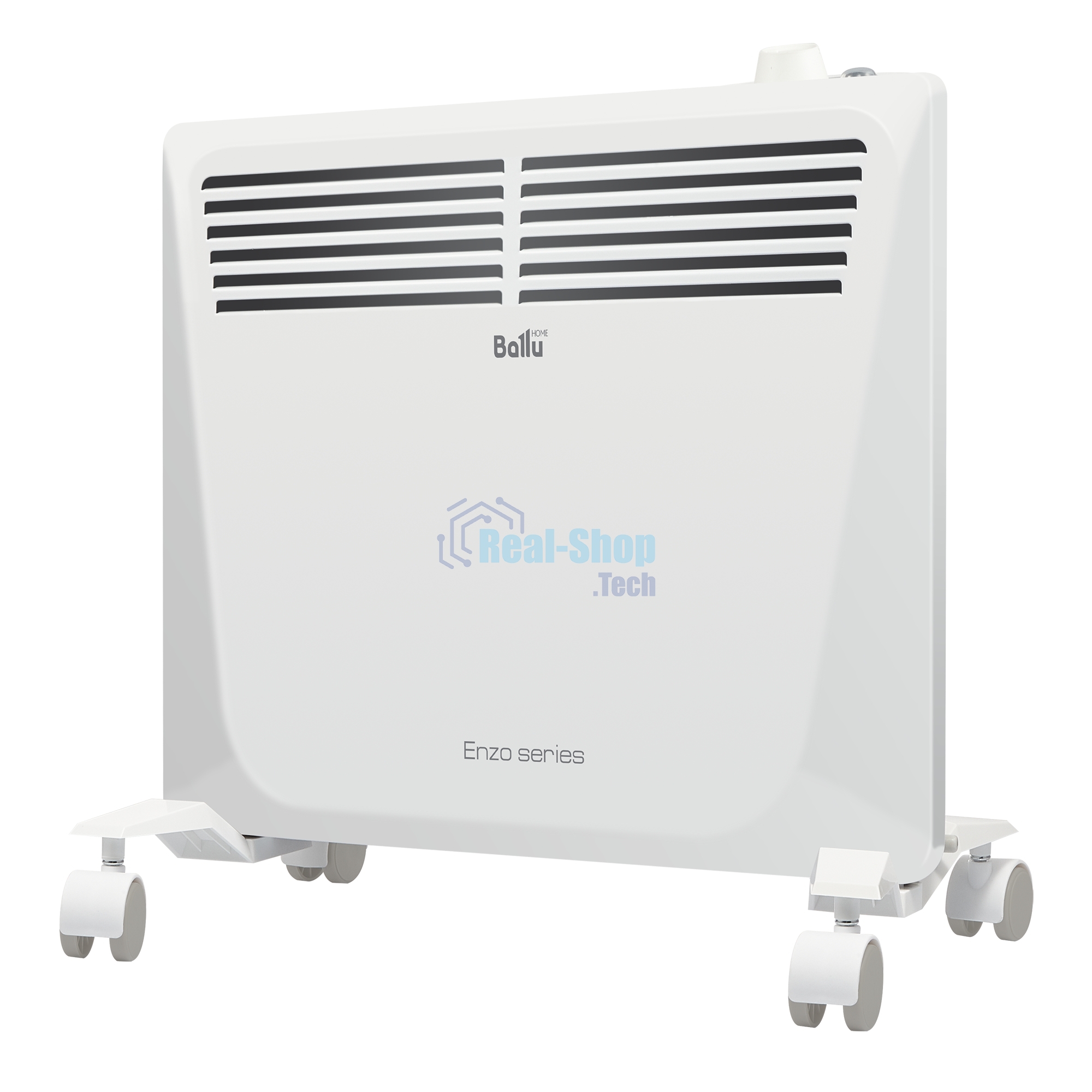 Конвектор Ballu Enzo BEC/EZMR-1000 белый, 1000 Вт, 15 м2, термостат