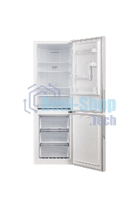 Холодильник Maunfeld MFF185NFW10 белый двухкамерный инвертор 240/100л морозилка снизу, No Frost